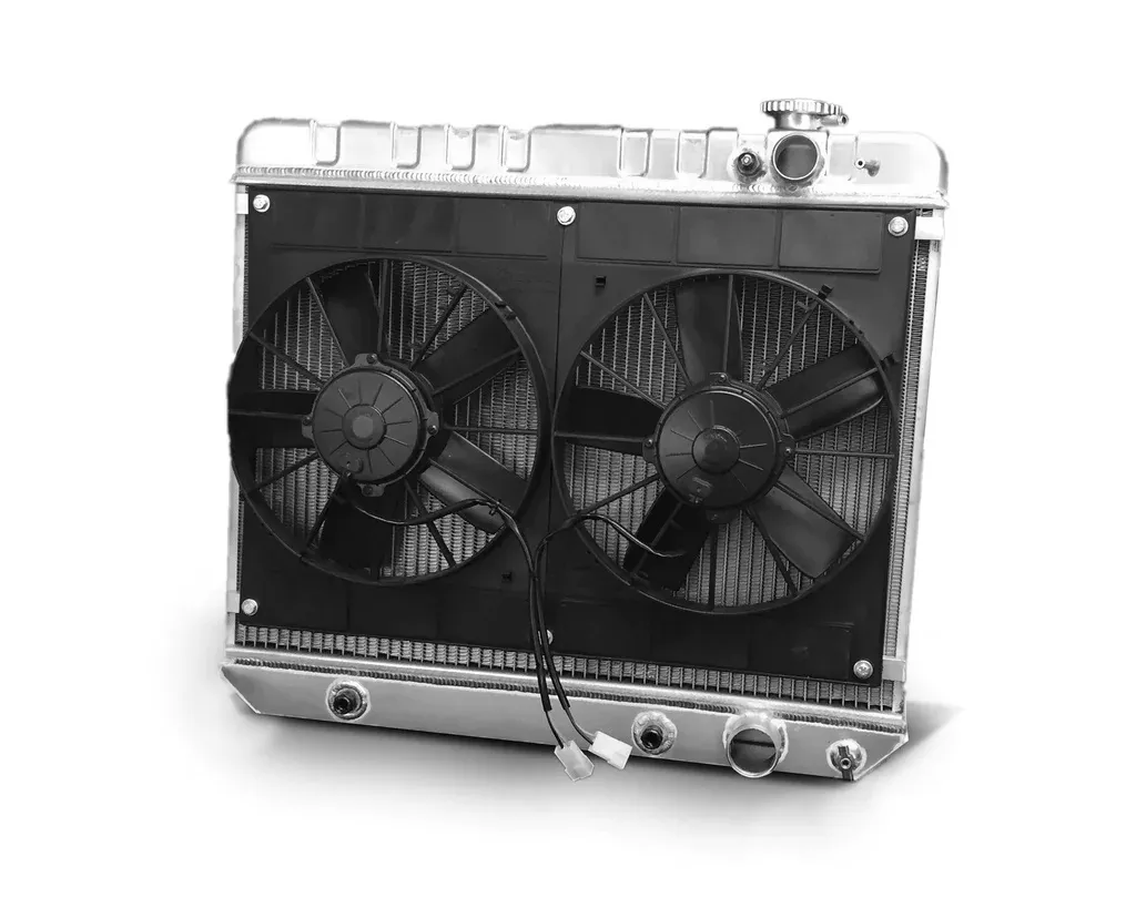 DEWITTS RADIATOR Radiator w/Fans Nova LS 73-74 Auto Trans Raw 32-6139035A