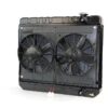 DEWITTS RADIATOR Radiator w/Fans Nova 62-67 LS Man Trans Blk 32-6239010M