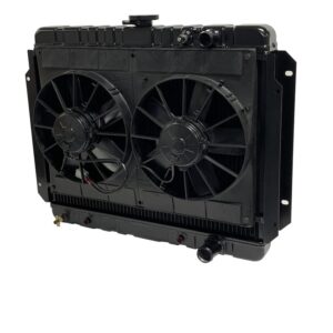 DEWITTS RADIATOR Radiator w/Fans Impala LS 65-70 Auto Trans Blk 32-6239016A