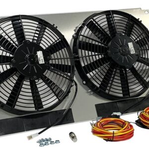 DEWITTS RADIATOR Fan Kit 66-67 Chevelle Dual 2200cfm 32-SP440