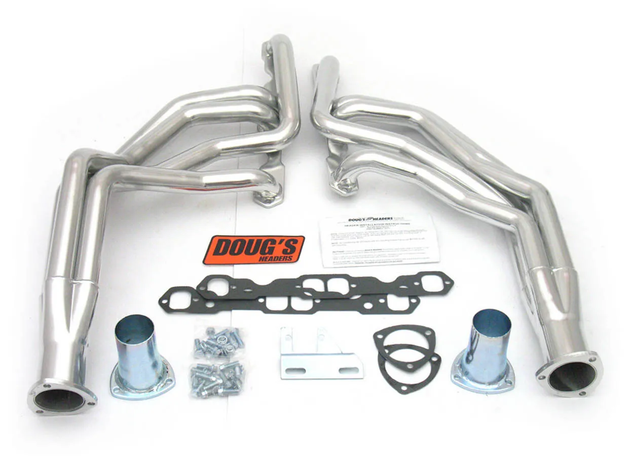 DOUGS HEADERS SBC Headers - Coated - 62-67 Chevy II D317