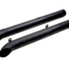 DOUGS HEADERS Side Pipes - Black (Pair) D930-B