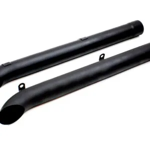 DOUGS HEADERS Side Pipes - Black (Pair) D930-B