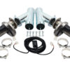 DOUGS HEADERS 2.5in Exhaust Cutout Kit Electric (pair) DEC250AK