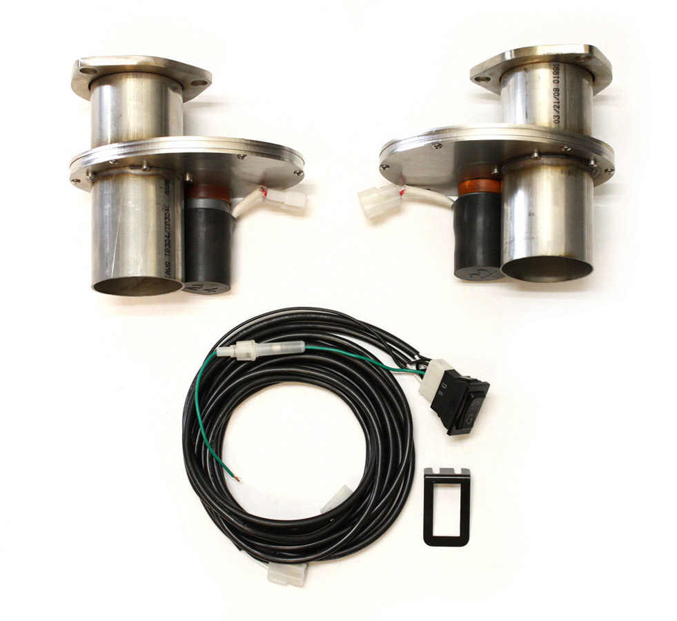 DOUGS HEADERS Electric Exhaust Cut-Outs - 3.00 (Pair) DEC300A