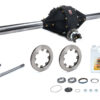 DIVERSIFIED MACHINE 4.12 Mod Rear w/GN Tubes Billet Hubs & Rotors 4.12MODPKG4