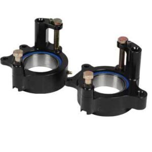 DIVERSIFIED MACHINE Small Double Bearing Birdcage Set Black SRC-2575B