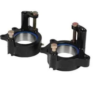 DIVERSIFIED MACHINE Small Double Bearing Birdcage Set Black SRC-2575B