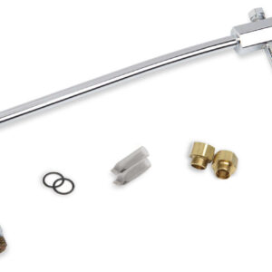 DEMON CARBURETION Chrome Fuel Line 140057