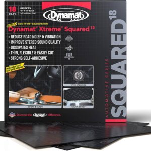 DYNAMAT Xtreme Mat Squared 8 - 18in Square Sheets 10420