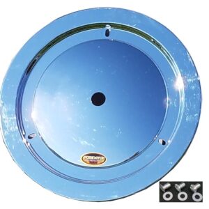 DOMINATOR RACE PRODUCTS Wheel Cover Bolt-On Chrome Real Style 1006-B-CHROME