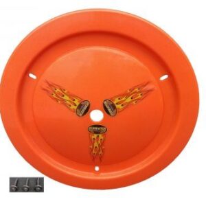 DOMINATOR RACE PRODUCTS Wheel Cover Bolt-On Fluo Orange Real Style 1006-B-FLO-OR