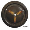 DOMINATOR RACE PRODUCTS Wheel Cover Bolt-On Black 1012-B-BK
