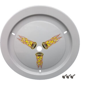 DOMINATOR RACE PRODUCTS Wheel Cover Bolt-On Gray 1012-B-GRY