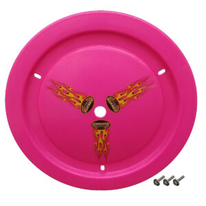 DOMINATOR RACE PRODUCTS Wheel Cover Bolt-On Pink 1012-B-PK