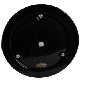 DOMINATOR RACE PRODUCTS Wheel Cover Micro Sprint 13in Bolt-On Hex Bolt 1016-B-BLK