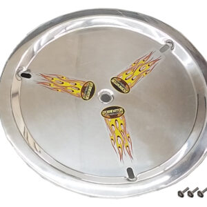 DOMINATOR RACE PRODUCTS Wheel Cover Aluminum Bolt-On 15in Polished 1030-B-POL