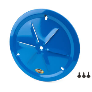 DOMINATOR RACE PRODUCTS Wheel Cover Louver Vent Alum Bolt 15in Blue 1031-B-BL
