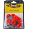DOMINATOR RACE PRODUCTS Body Bolt Kit Flou Orange Allen Head 1200-A-FLO-OR