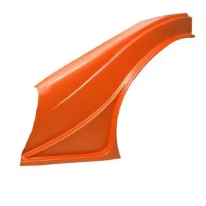 DOMINATOR RACE PRODUCTS Dominator Outlaw L/M Left Flare Orange 2001F-OR