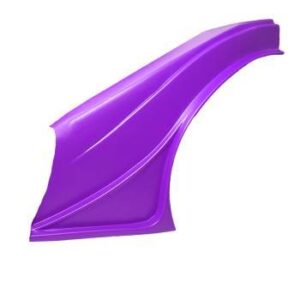 DOMINATOR RACE PRODUCTS Dominator Outlaw L/M Left Flare Purple 2001F-PU