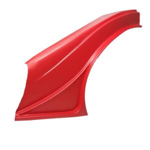DOMINATOR RACE PRODUCTS Dominator Outlaw L/M Left Flare Red 2001F-RD