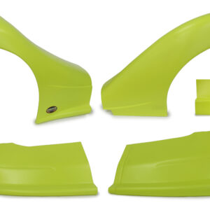 DOMINATOR RACE PRODUCTS Dominator Late Model Nose Kit Flou Yellow 2300-FLO-YE