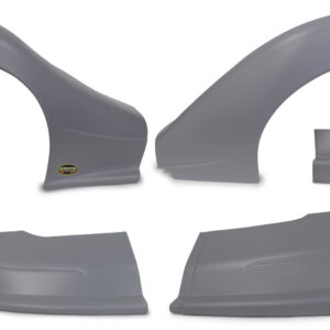 DOMINATOR RACE PRODUCTS Dominator Late Model Nose Kit Gray 2300-GRY