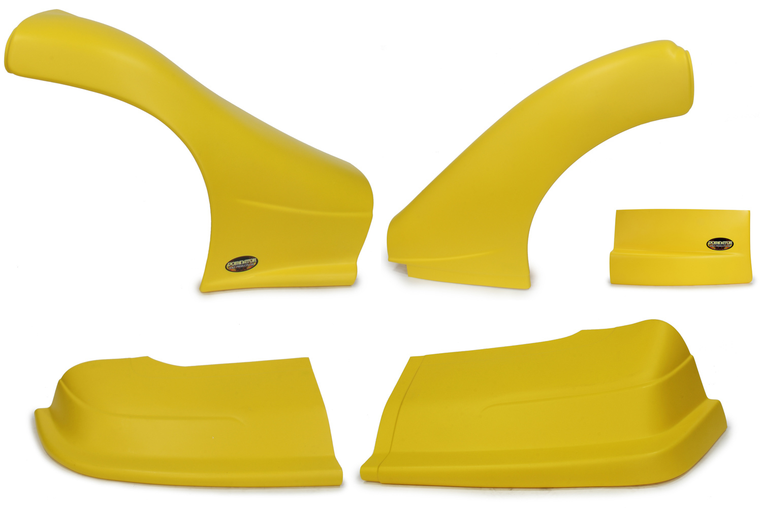DOMINATOR RACE PRODUCTS Dominator Late Model Nose Kit Yellow 2300-YE