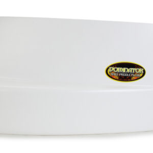 DOMINATOR RACE PRODUCTS Dominator Late Model Ext Flare Left White 2302-EX-WH