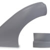 DOMINATOR RACE PRODUCTS Dominator Late Model Flare Left Gray 2302-GRY