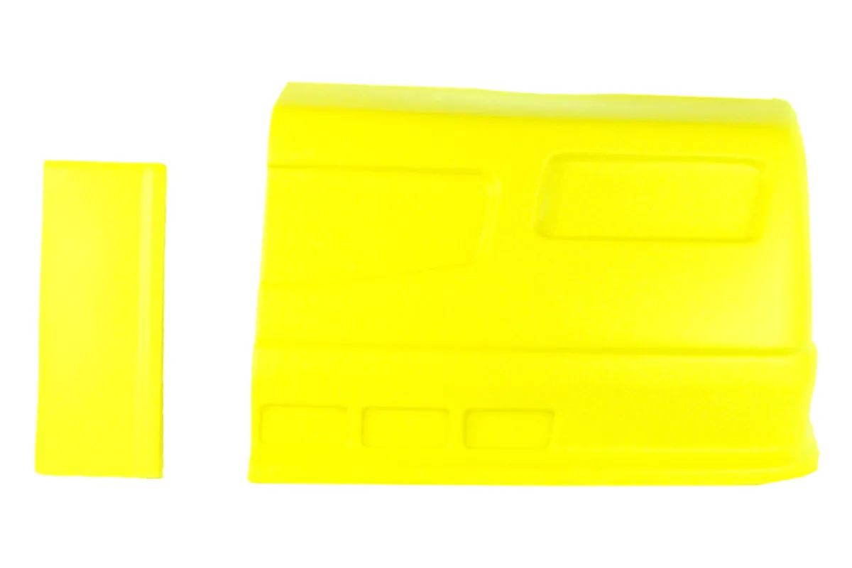 DOMINATOR RACE PRODUCTS SS Nose Flou Yellow Left Side Dominator SS 302-FLO-YE