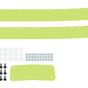 DOMINATOR RACE PRODUCTS Valance Camaro SS Fluo Yellow 345-FLO-YE