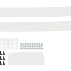 DOMINATOR RACE PRODUCTS Valance Camaro SS White 345-WH