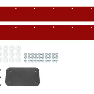 DOMINATOR RACE PRODUCTS Valance Dominator SS Red 346-RD