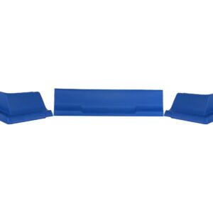 DOMINATOR RACE PRODUCTS Valance Modified IMCA 3pc Blue 409-BL