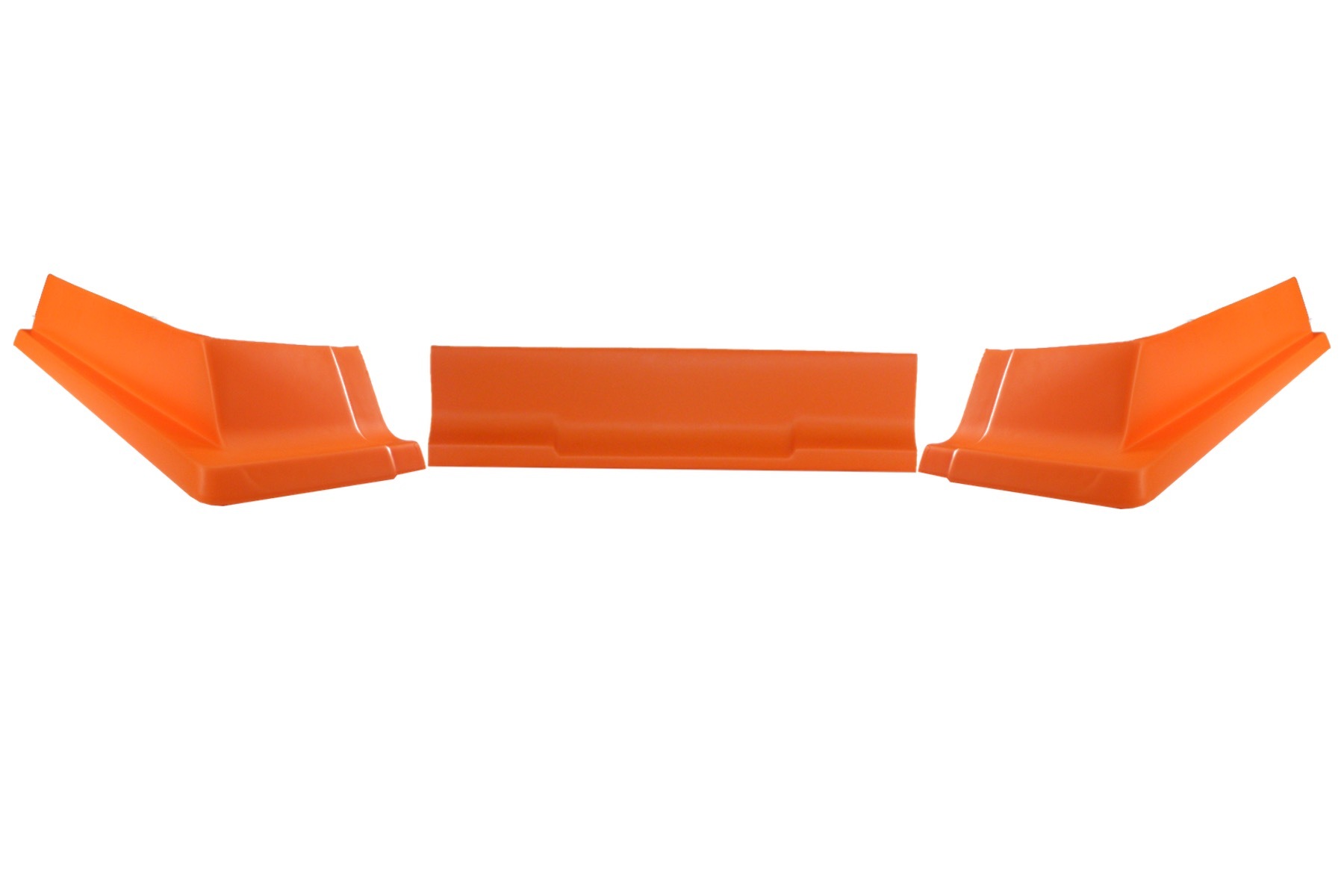 DOMINATOR RACE PRODUCTS Valance Modified IMCA 3pc Orange 409-OR