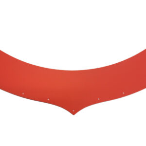 DOMINATOR RACE PRODUCTS Extension Predator Hood Flou Oragne 5.5in Tall 500-EX-FLO-OR