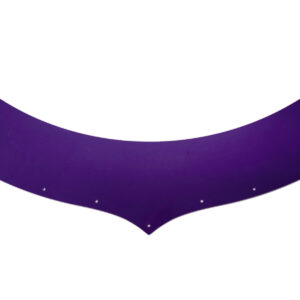 DOMINATOR RACE PRODUCTS Extension Predator Hood Purple 5.5in Tall 500-EX-PU