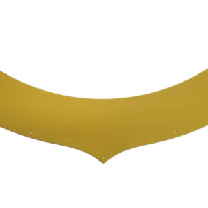 DOMINATOR RACE PRODUCTS Extension Predator Hood Yellow 5.5in Tall 500-EX-YE