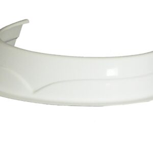 DOMINATOR RACE PRODUCTS Hood Scoop Predator 3.5in White 500-WH