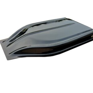 DOMINATOR RACE PRODUCTS Hood Scoop Stalker 2.5in Street Stock Black 517-BK