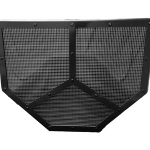 DOMINATOR RACE PRODUCTS Shaker Screen Radiator Mod Black DOM-551-BK