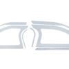 DOMINATOR RACE PRODUCTS Aluminum Sails White Pair Open Style 805-AL-WH