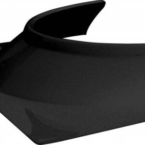 DOMINATOR RACE PRODUCTS Rock Guard Formed 4.5in Tall Black 901-BK