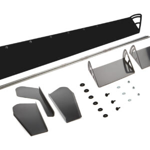 DOMINATOR RACE PRODUCTS Plastic Spoiler 8x72in LM Black 920-BK