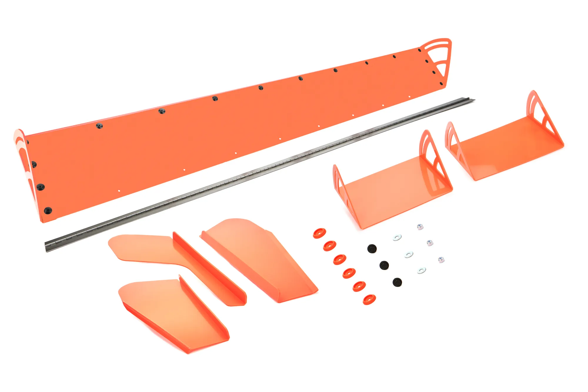 DOMINATOR RACE PRODUCTS Plastic Spoiler 8x72in LM Fluorescent Orange 920-FLO-OR