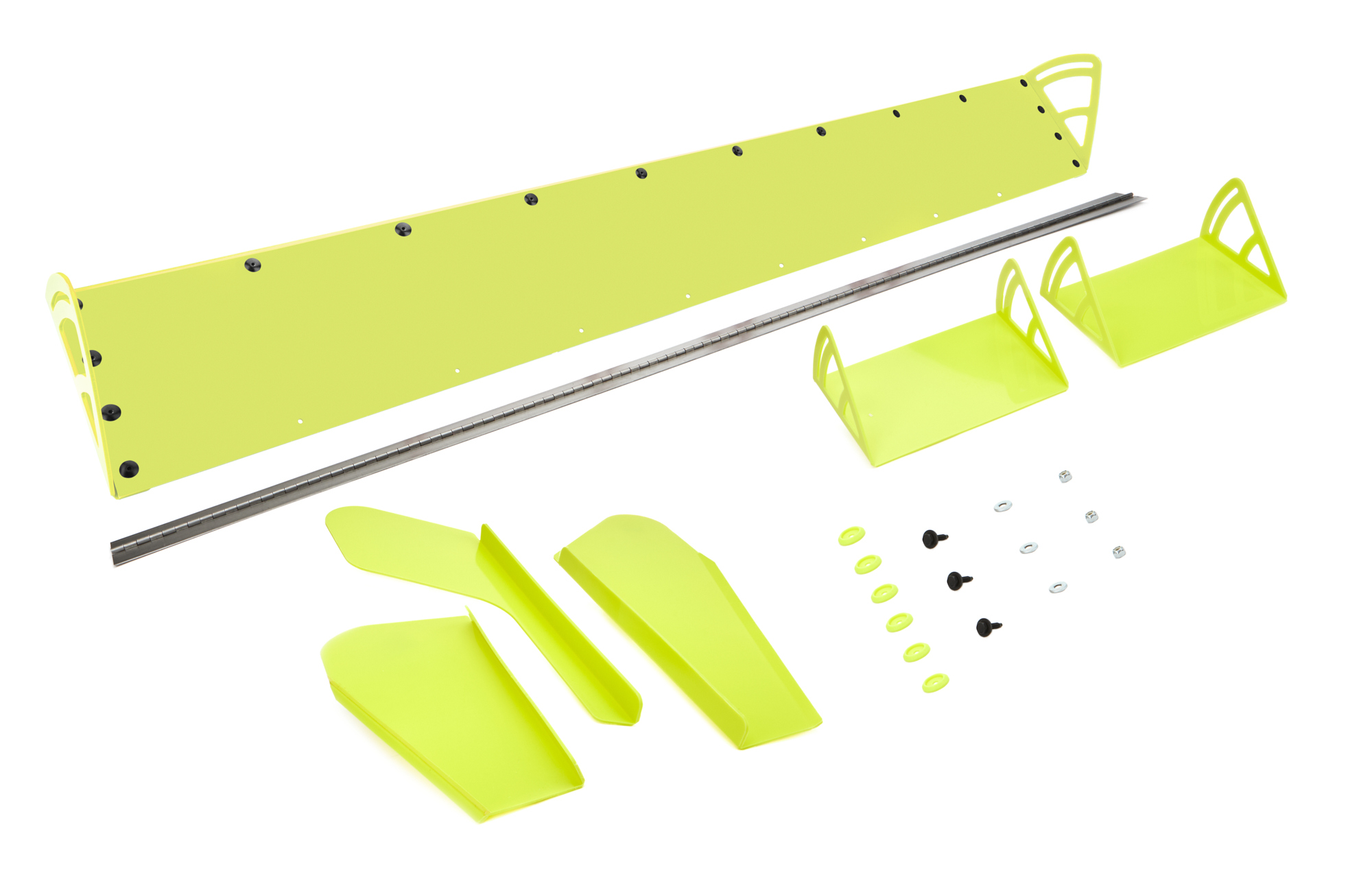 DOMINATOR RACE PRODUCTS Plastic Spoiler 8x72in LM Fluorescent Yellow 920-FLO-YE