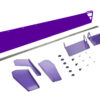 DOMINATOR RACE PRODUCTS Plastic Spoiler 8x72in LM Purple 920-PU