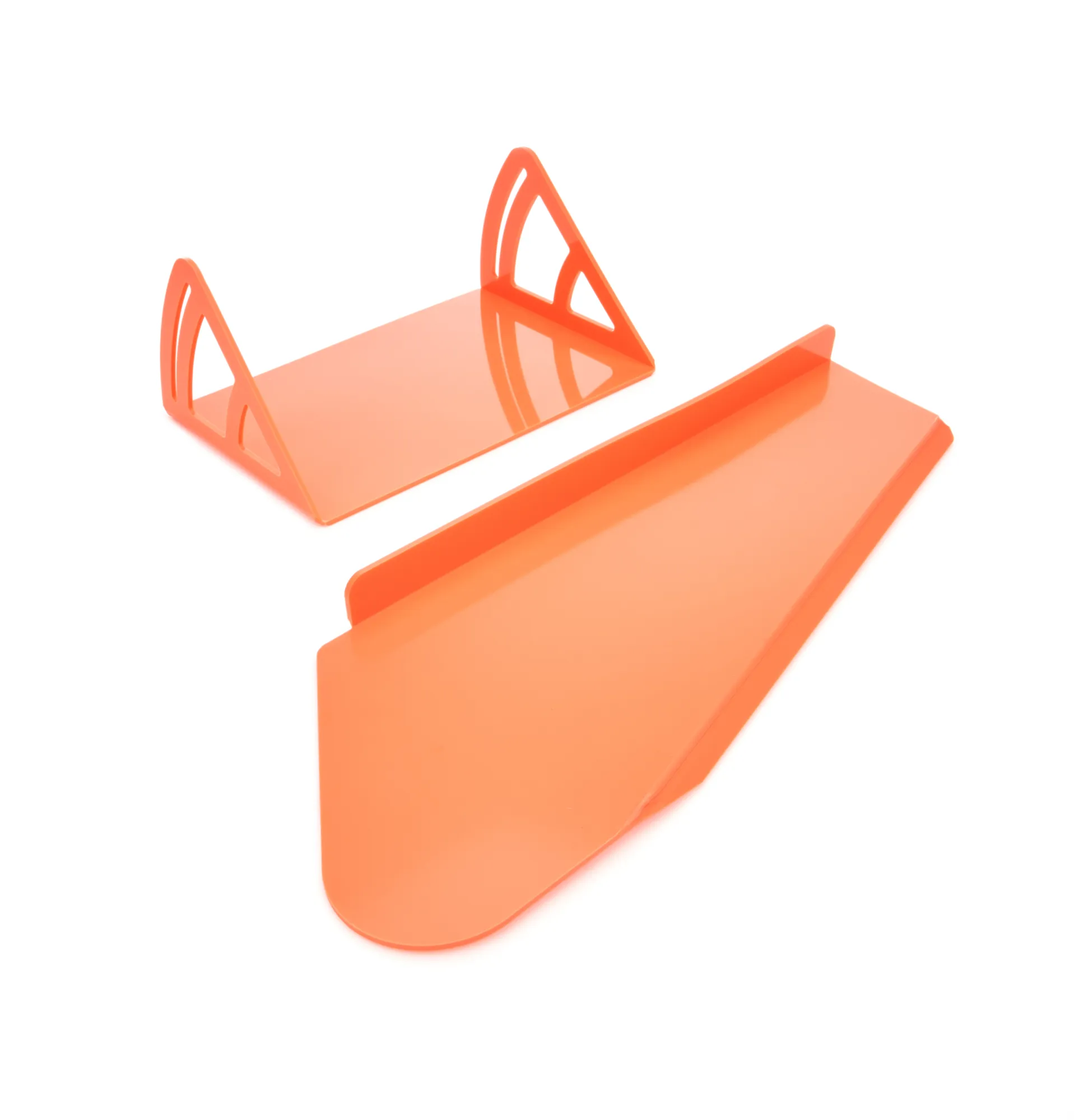 DOMINATOR RACE PRODUCTS Plastic Spoiler CrushKit Fluorescent Orange 921-FLO-OR
